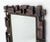 1960s Mid-Century Modern Cityscape Brutalist Style Mirror For Sale - Image 5 of 11
