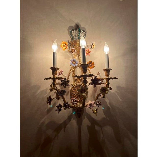 Mariner Luxury 25.25" H casted bronze sconces from Royal Heritage collection. They are a pair. Mariner Luxury handcrafts...