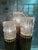 Antique Gold Leaf Plaster Cactus Lamp For Sale - Image 4 of 12