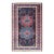 Antique Persian Kurdish Tribal Rug in Sub-Geometric Medallion Design 4'5 X 7'8 For Sale