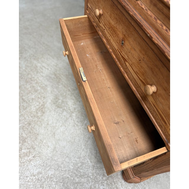 Antique Louis Philippe Wardrobe in Pine For Sale - Image 18 of 18