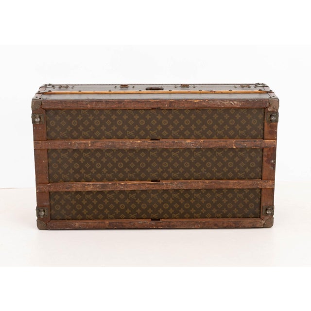 Louis Vuitton Monogram Steamer Trunk, Circa 1935 For Sale - Image 15 of 15