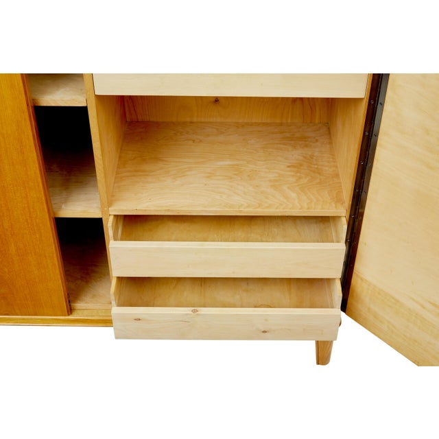 Mid-Century Swedish Elm Sideboard from SMF Bodafors, 1950 For Sale - Image 10 of 12