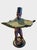 1980s Vintage Monkey Butler Palm Beach Regency Style Catchall Card Holder For Sale - Image 5 of 10