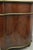 Antique French Louis XVI Style Mahogany Bow Front Bombe Buffet Commode Chest For Sale - Image 9 of 12