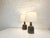 Einar Johansen Ceramic Model 1036 Table Lamps by Einar Johansen for Søholm, Denmark, 1960s, Set of 2 For Sale - Image 4 of 15