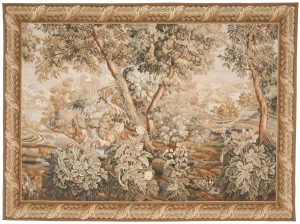 Hand Made Chinese Aubusson Landscape Tapestry. 7'5"x 10'