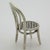 Vintage Italian Handmade Silver 800 Straw Chair Miniature, Arezzo, 1980s For Sale - Image 4 of 12