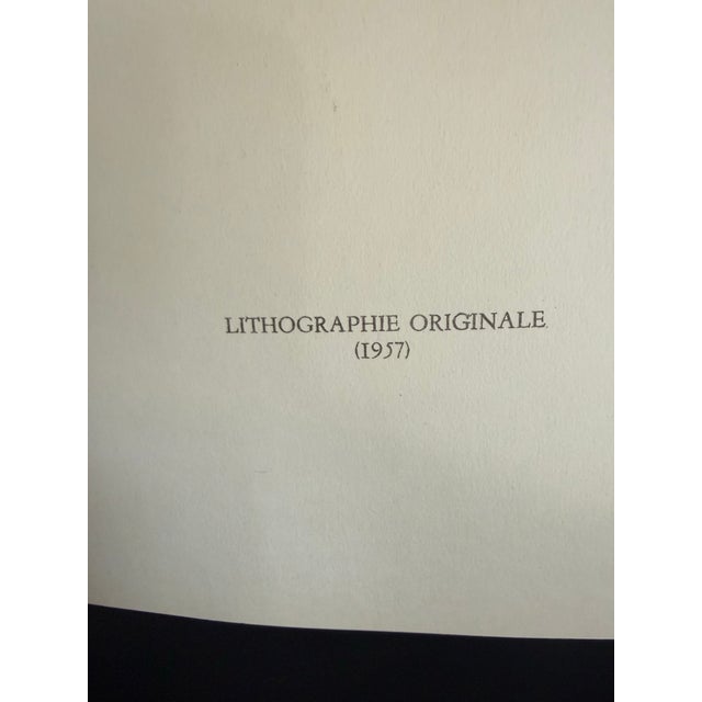 Paper Vlaminck by Pierre Mac Orlan. 1958 With Signed Original Lithograph. Very Rare For Sale - Image 7 of 12