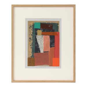Sarah Desmarais, Cubist Head 2, Framed