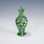Antique Millefiori Vase Green with Handles, Fratelli Toso Murano ca. 1920s A colorful millefiori murrine glass vase...