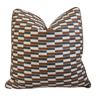Designer Zak & Fox Modern Feather/Down Pillow For Sale