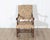 Wood Mid 20th Century Pair of Louis XIII Style Oak Armchairs with Upholstered Backs and Seats For Sale - Image 7 of 11