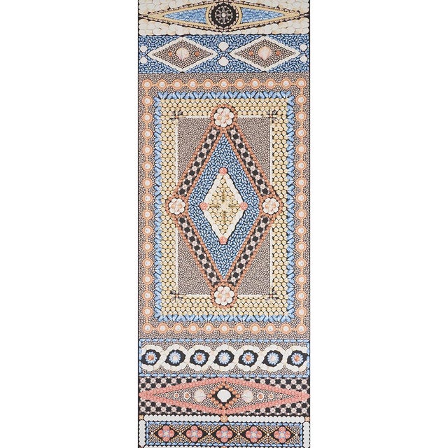Not Yet Made - Made To Order Schumacher X Mary McDonald Shell Grotto Panel B in Onyx Multi For Sale - Image 5 of 5