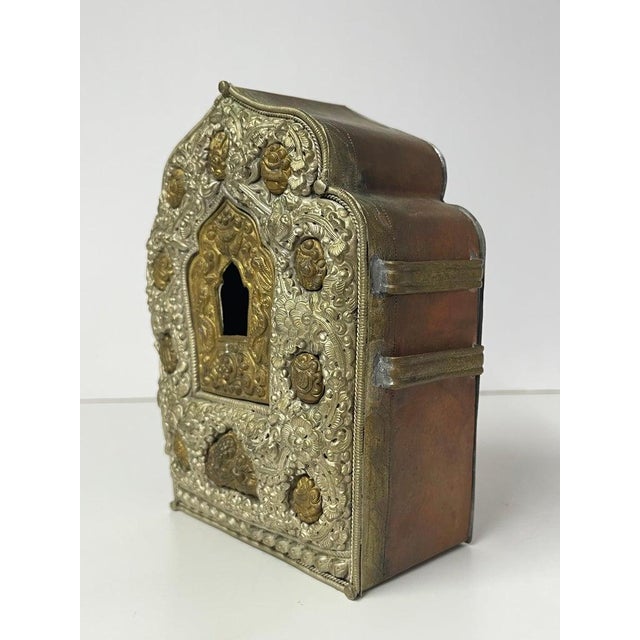 Tibetan Traveling Prayer Shrine Gau For Sale In New York - Image 6 of 12