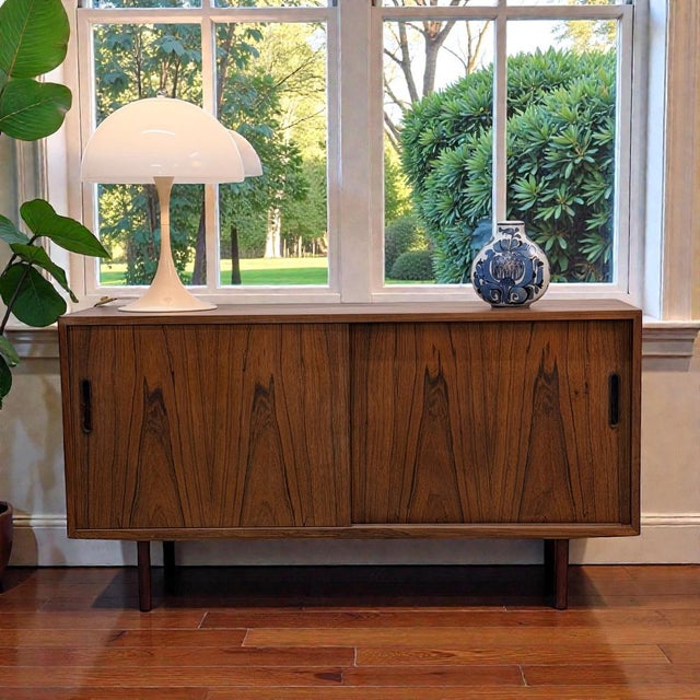 Tenera Faience Vase by Cari Christensen for Royal Copenhagen, Denmark, 1960s For Sale - Image 5 of 7