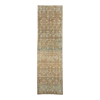 Turkish Oushak Runner Rug 2'8" x 9'5" #17511 For Sale
