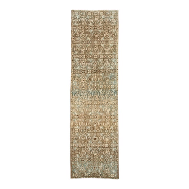 Turkish Oushak Runner Rug 2'8" x 9'5" #17511 For Sale