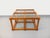 Mid-Century Modern Vintage Square Coffee Table in Pine and Smoked Glass, 1970s For Sale - Image 3 of 18