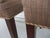 Kindel Tan Taupe Bunching Stools For Sale - Image 6 of 11