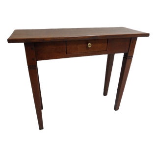 Antique Oak Side Table, 1890s For Sale