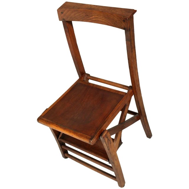Art Nouveau Santo Antonio Cathedral Chair, 1910s For Sale - Image 5 of 7
