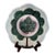 Vintage Italian Majolica Hand-Painted Grape Leaf Plate For Sale