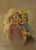 This charming oil on canvas by Italian painter Paolo Conti captures the spontaneous joy and affection shared between two...