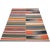 This remarkable contemporary Scandinavian Style Kilim area rug features a dramatic pop of electrifying colors in a...
