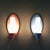 Blue Pink & Blue Wall Lamps, 1950s, Set of 2 For Sale - Image 8 of 18