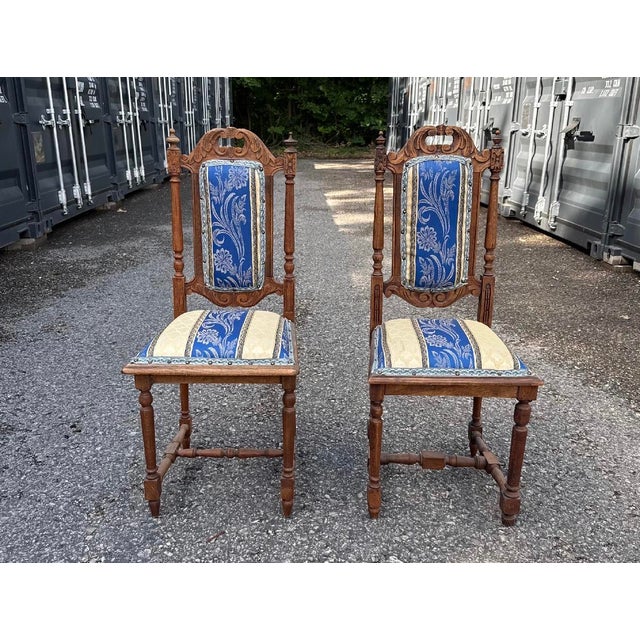 Antique Gründerzeit Dining Room Chair For Sale - Image 3 of 9