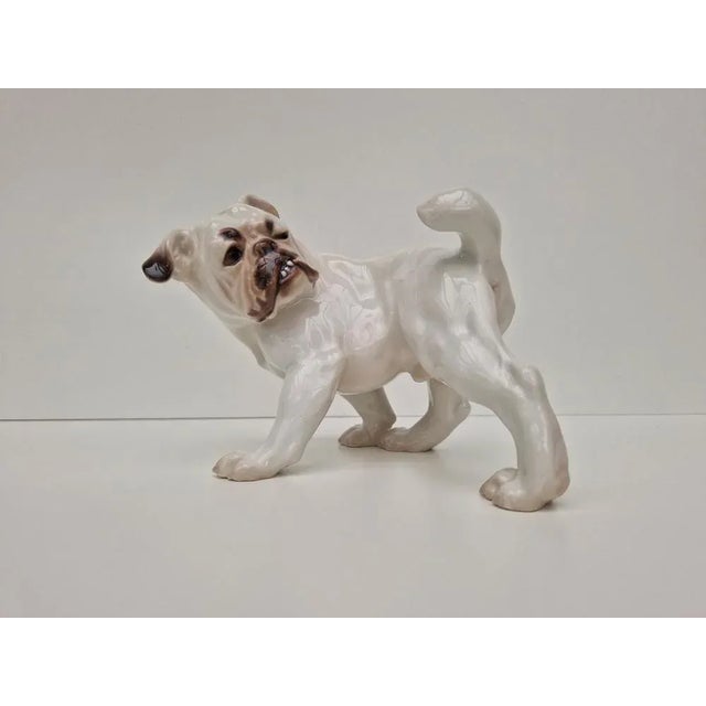 English Bulldog Figurine from Bing & Grondahl, 1960s For Sale - Image 9 of 9
