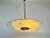 Mid-Century Italian Brass and Glass Ceiling Lamp, 1950s For Sale - Image 11 of 13