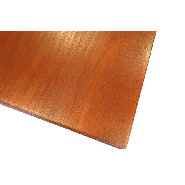 Mid-Century Modern Danish Teak Dining Table with Double Extension, 1960s For Sale - Image 3 of 15