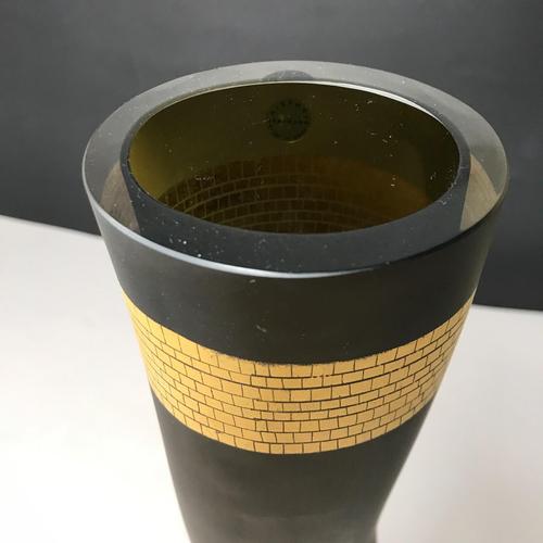 Modern Pizzicati Vase in Murano Glass by N. Moretti for Salviati, Venice, Italy For Sale - Image 9 of 14