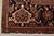 Heriz Rug 9’10” X 12’4” Red Wool Traditional Hand-Knotted Oriental Carpet For Sale - Image 12 of 15