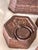 Antique French Roberval System Scale in Cast Iron and Brass with Ring, 1890s, Set of 8 For Sale - Image 14 of 15