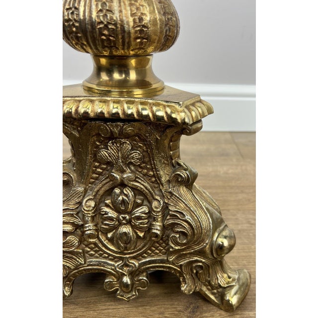 Vintage Floor Lamp with Tassel Shade For Sale - Image 13 of 18