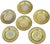 We can't get enough of this stunning set of six antique Moroccan coasters and how it adds a touch of global-sophistication...