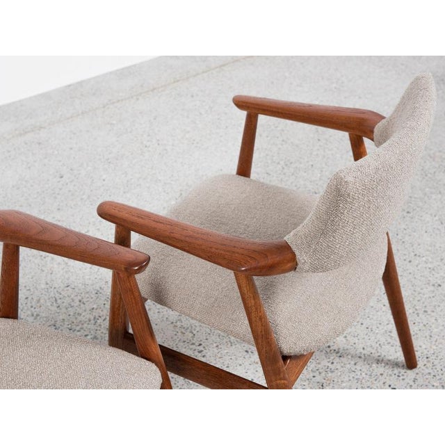 Set of Mid-Century Danish Chairs in Teak attributed to Erik Kirkegaard for Glostrup, 1960s For Sale - Image 6 of 11
