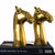 Vintage Brass Llama Bookends by Sarreid - A Pair For Sale - Image 12 of 15