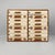 Italian mid-century modern sewing chest in wood by Filofort, 1960s Sewing chest with a wooden frame, featuring sixteen...