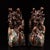 Pair of Gilt Cloisonne Enamel Qilin Figures – 7.9" Mythical Beast Statues For Sale - Image 4 of 10