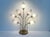 Mid-Century Modern Mother of Pearl Lucite Leaves Lamp, C1970 For Sale - Image 3 of 12