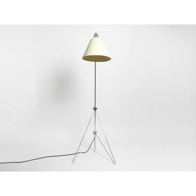 Mid-Century Modern Metal Chrome Floor Lamp by Josef Hurka for Napako Czech, 1960s For Sale - Image 3 of 18