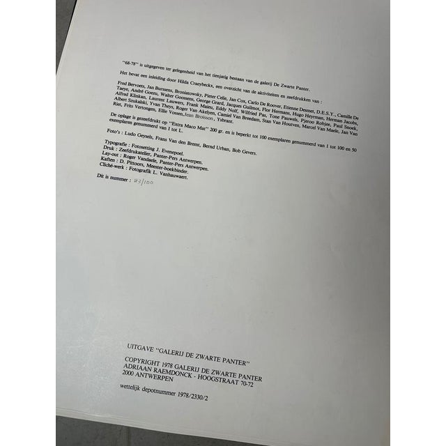 Jacques Guilmot, Untitled, 1960s, Signed Screen Print, Framed For Sale - Image 9 of 13