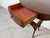 Brown Vintage Italian Walnut Oval Side Table / Nightstand With Drawer For Sale - Image 8 of 12