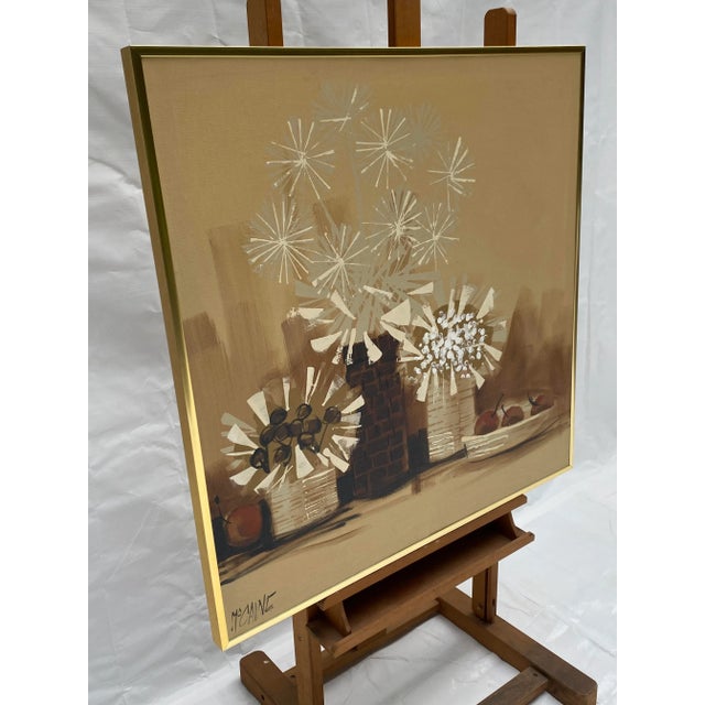 Robert McCaine Large Acrylic Starburst Painting For Sale - Image 10 of 12