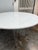 Metal Mid Century Modern Round Dining Table For Sale - Image 7 of 12