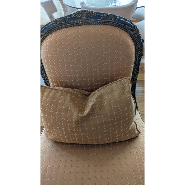 1990s Pair of Late 20th Century Slipper Chairs For Sale - Image 5 of 8